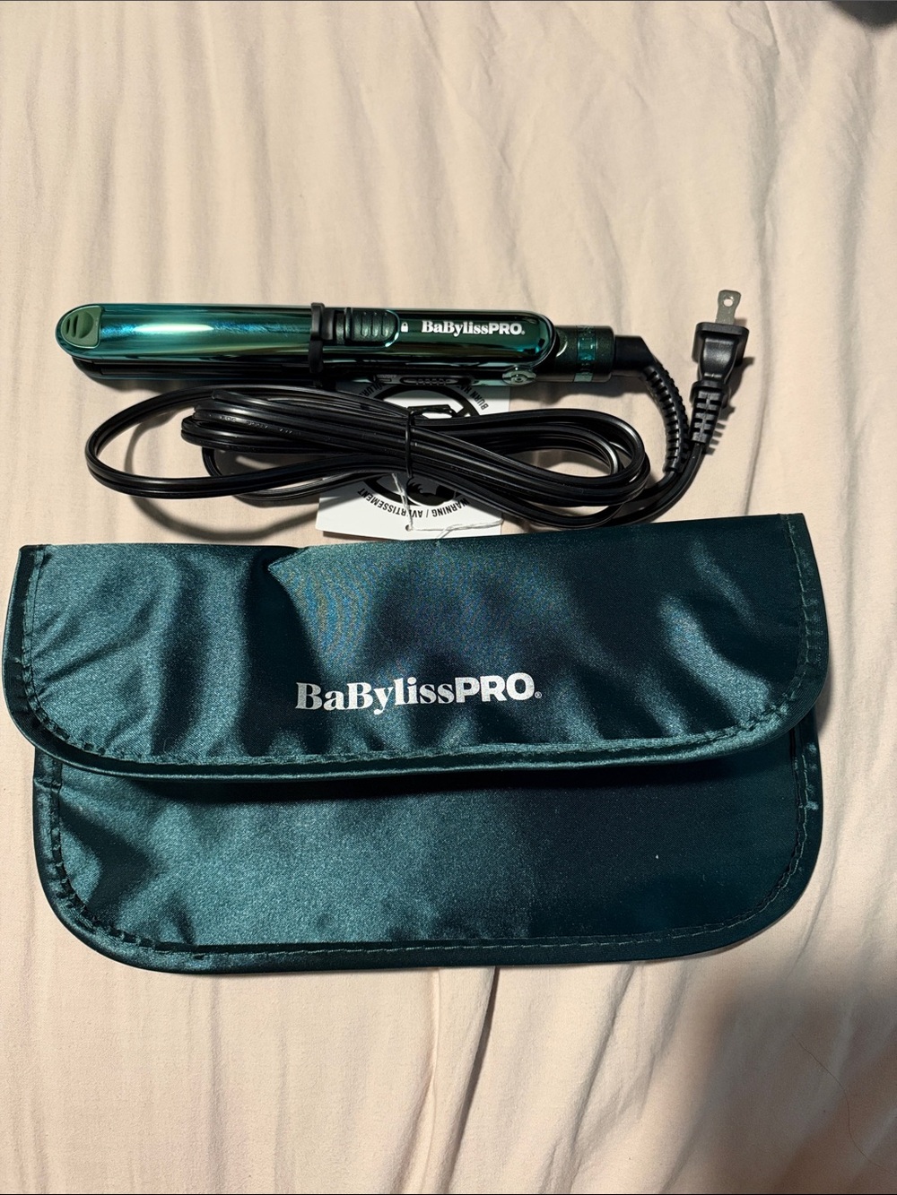 BaBylissPRO Teal Mini Flat Iron for Women Hair Tools